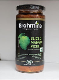Brahmins Sliced Mango Pickle - 400g
